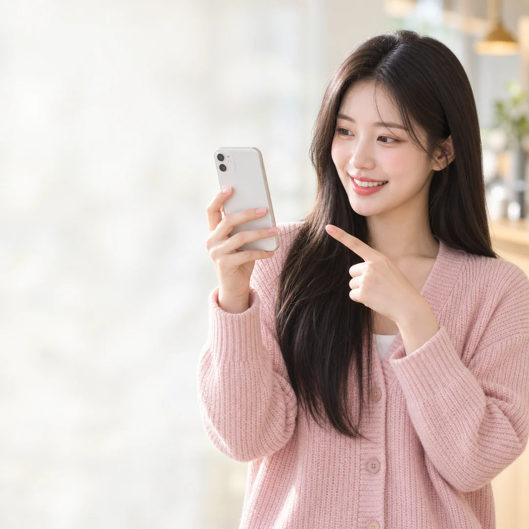 끝 알림 문자